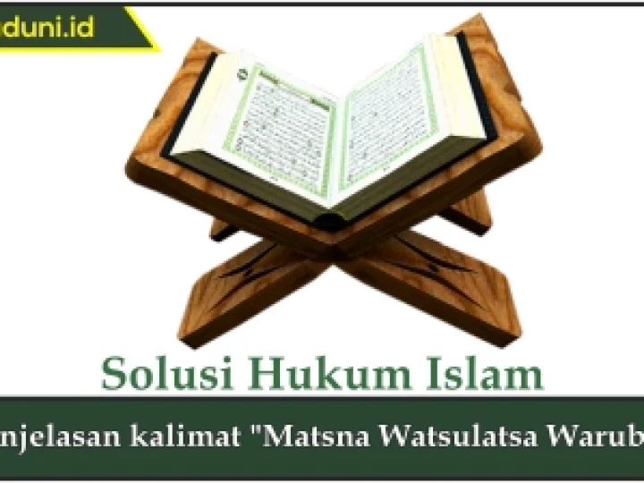 Penjelasan kalimat 